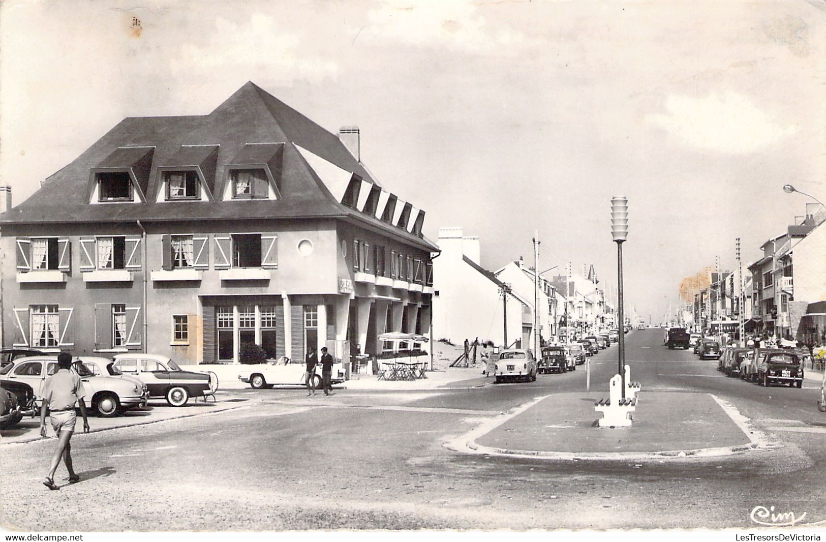 FRANCE - 80 - FORT MAHON - Avenue De La Plage - Voitures - Carte Postale Ancienne - Fort Mahon