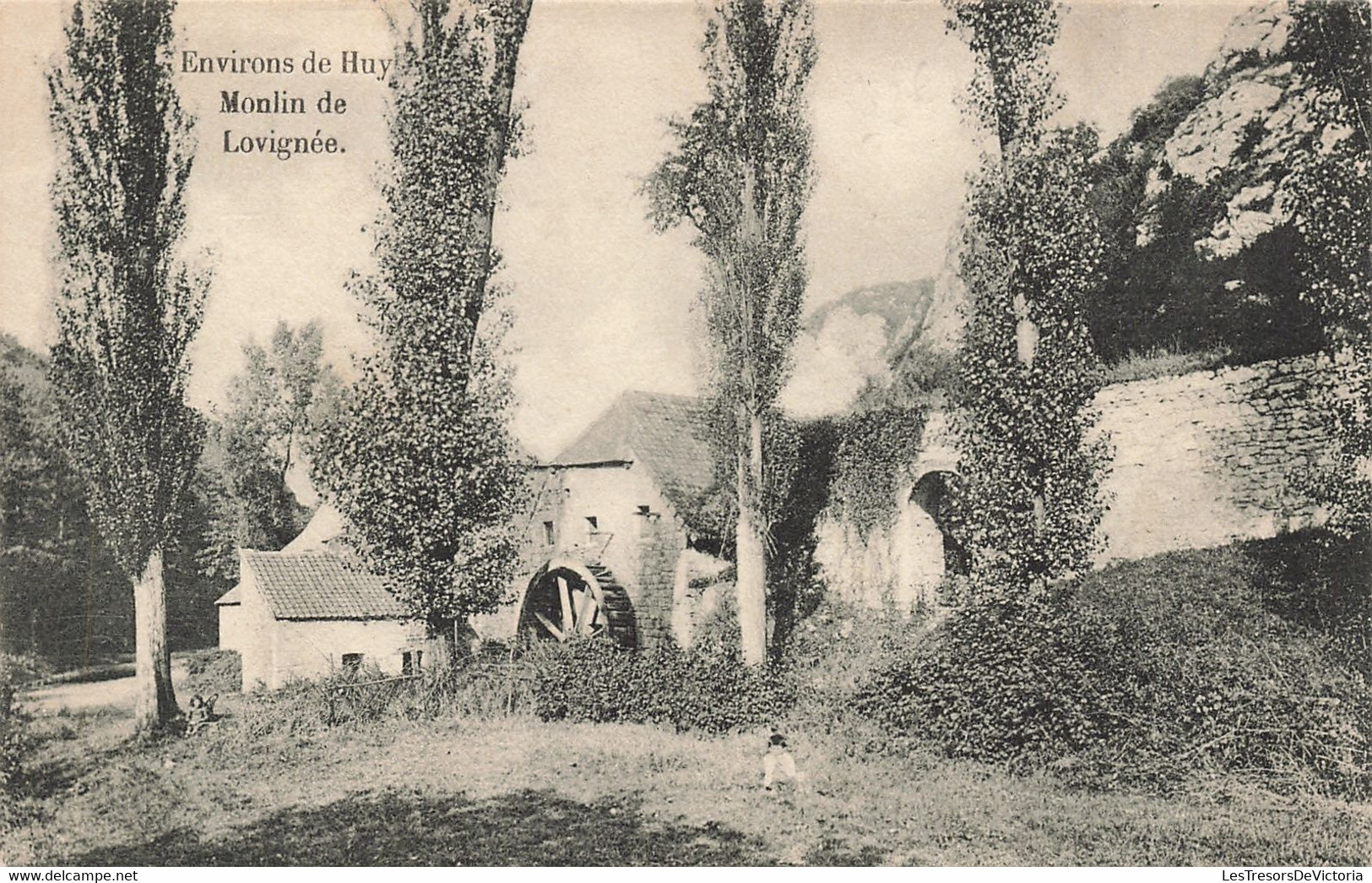 Belgique - Environs De Hy - Moulin De Lovignée - Erreur Dans L'impression (Monlin) - Carte Postale Ancienne - Huy
