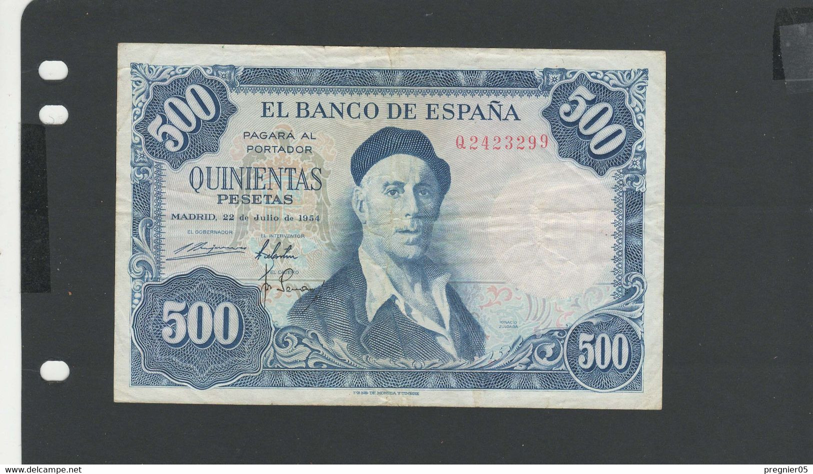 ESPAGNE - Billet 500 Pesetas 1954 TTBV/F Pick-148 - 500 Pesetas