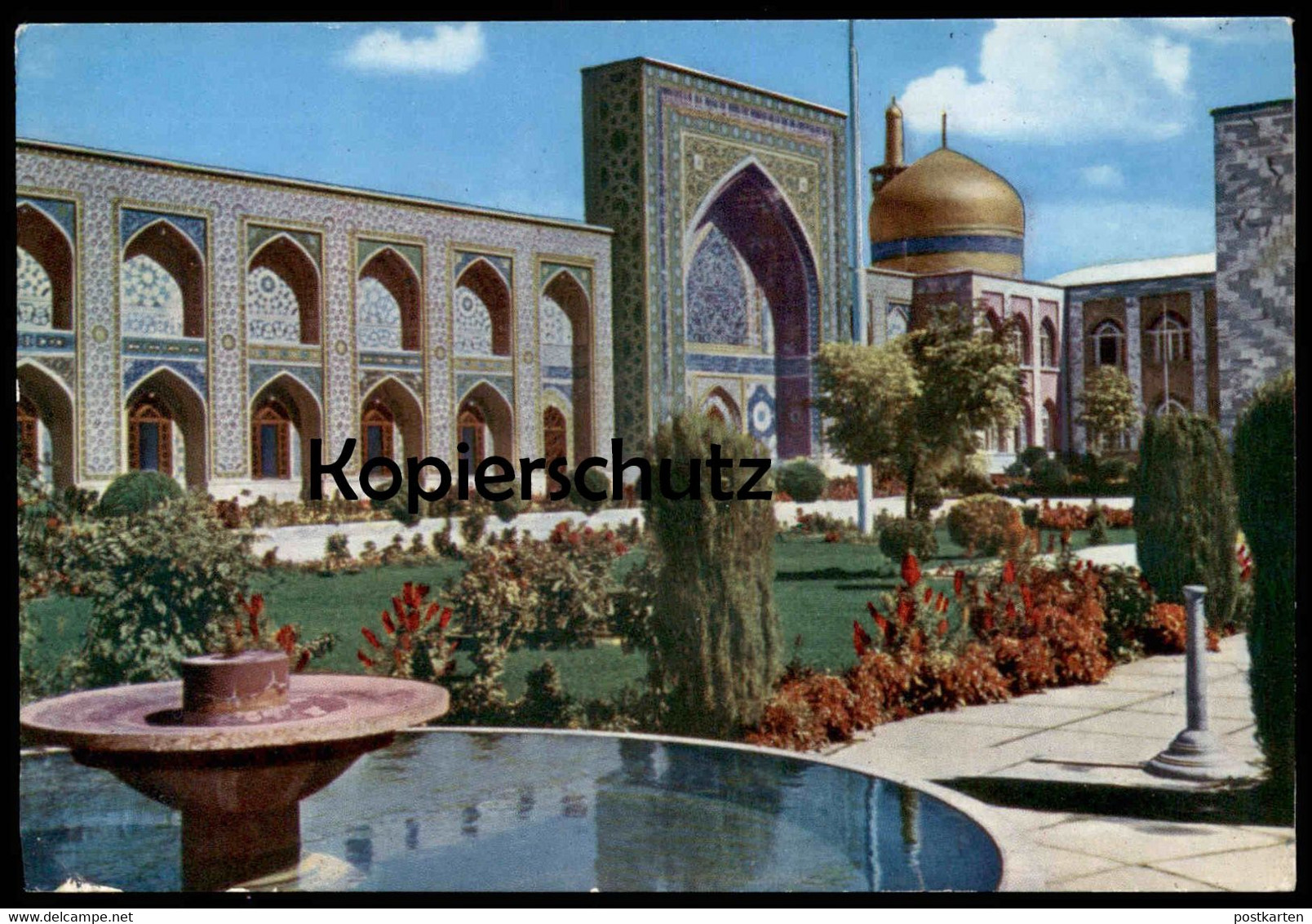 ÄLTERE POSTKARTE HOLY MAUSOLEUM OF HAZRAT IMAM REZA MASHHAD IRAN SHRINE Persia Moschee Ansichtskarte Postcard Cpa AK - Iran