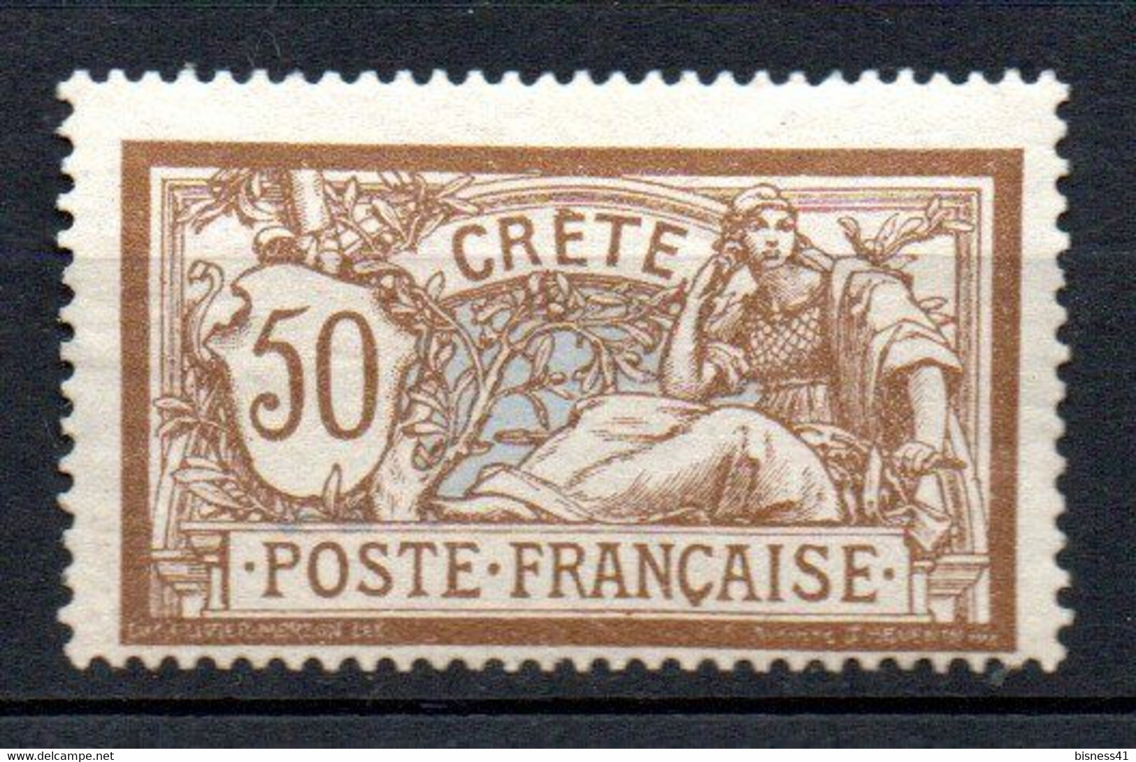 Col33 Colonie Crete N° 12 Neuf XX MNH Cote : 40,00€ - Unused Stamps