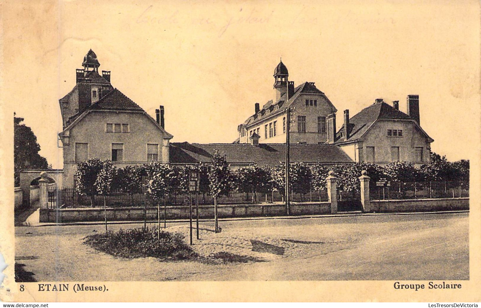 FRANCE - 55 - ETAIN - Groupe Scolaire - Carte Postale Ancienne - Etain