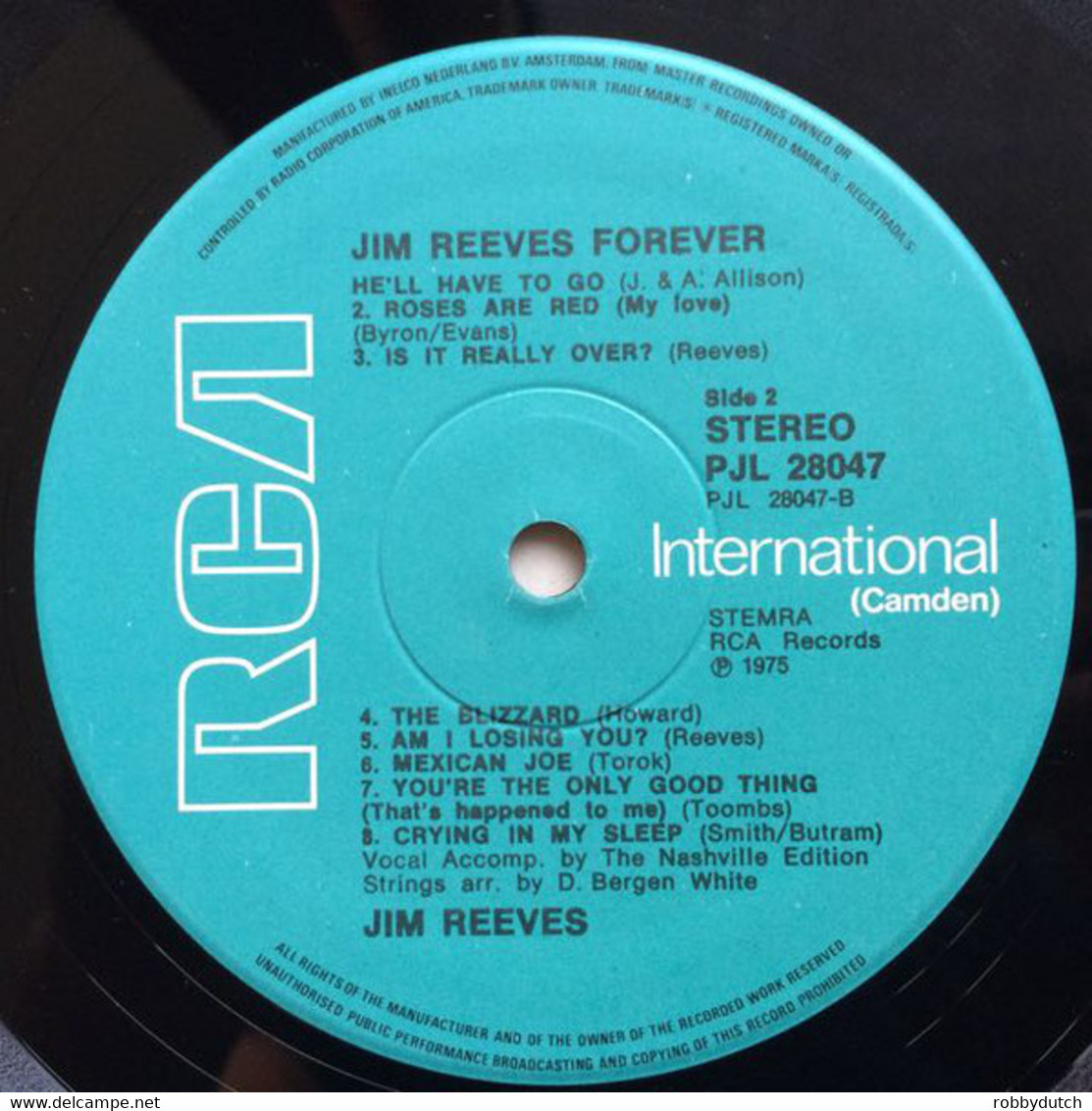 * 2LP *  JIM REEVES - FOREVER (Holland 1975) - Country Et Folk