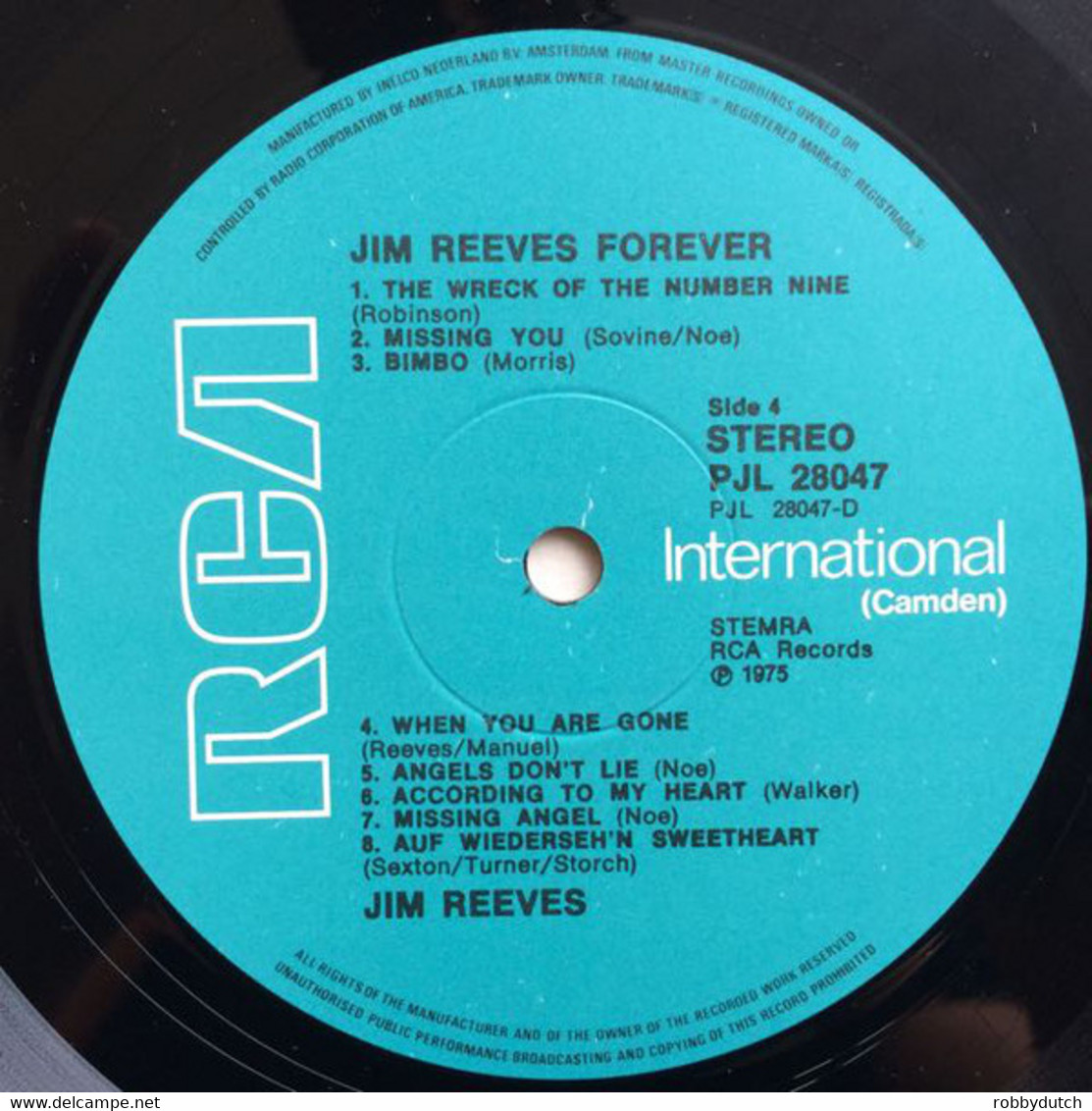 * 2LP *  JIM REEVES - FOREVER (Holland 1975)