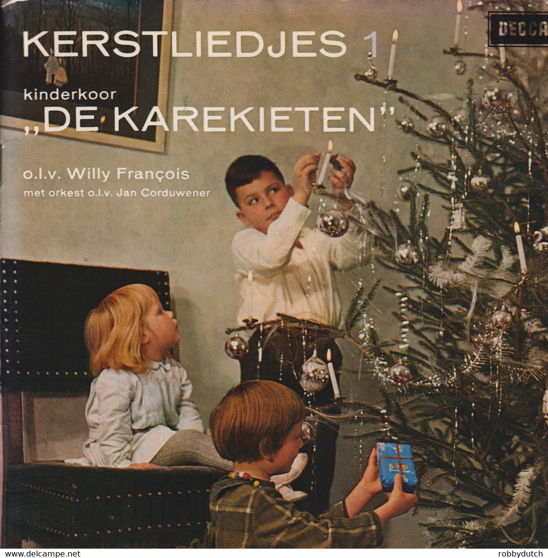 * 7" *  KINDERKOOR DE KAREKIETEN - KERSTLIEDJES 1 (Holland 1963) - Weihnachtslieder