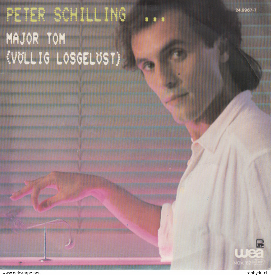 * 7" *  PETER SCHILLING - MAJOR TOM (VÖLLIG LOSGELÖST) (Belgium 1982 EX-) - Other - German Music