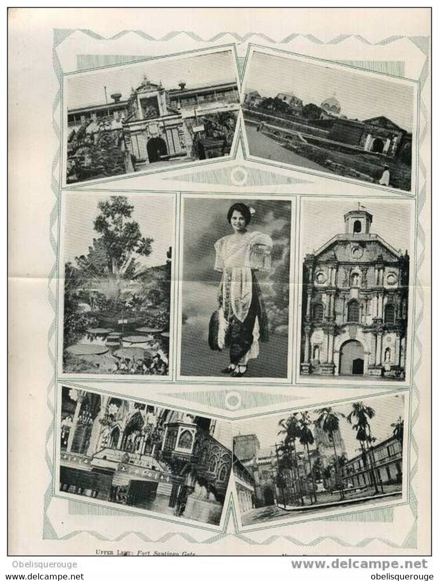 PORT OF MANILLA YEAR BOOK 1929 47 PICTURES FORMAT 15.5X23.5CM 65 PAGES - Azië