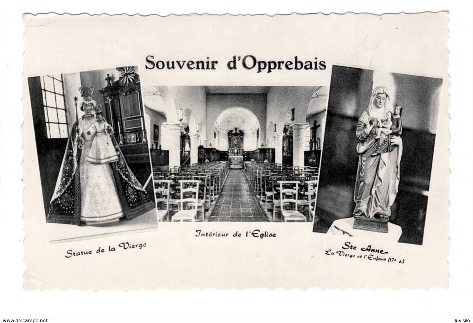 Opprebais Souvenir ( Incourt ) Carte Ayant Voyagé - Incourt