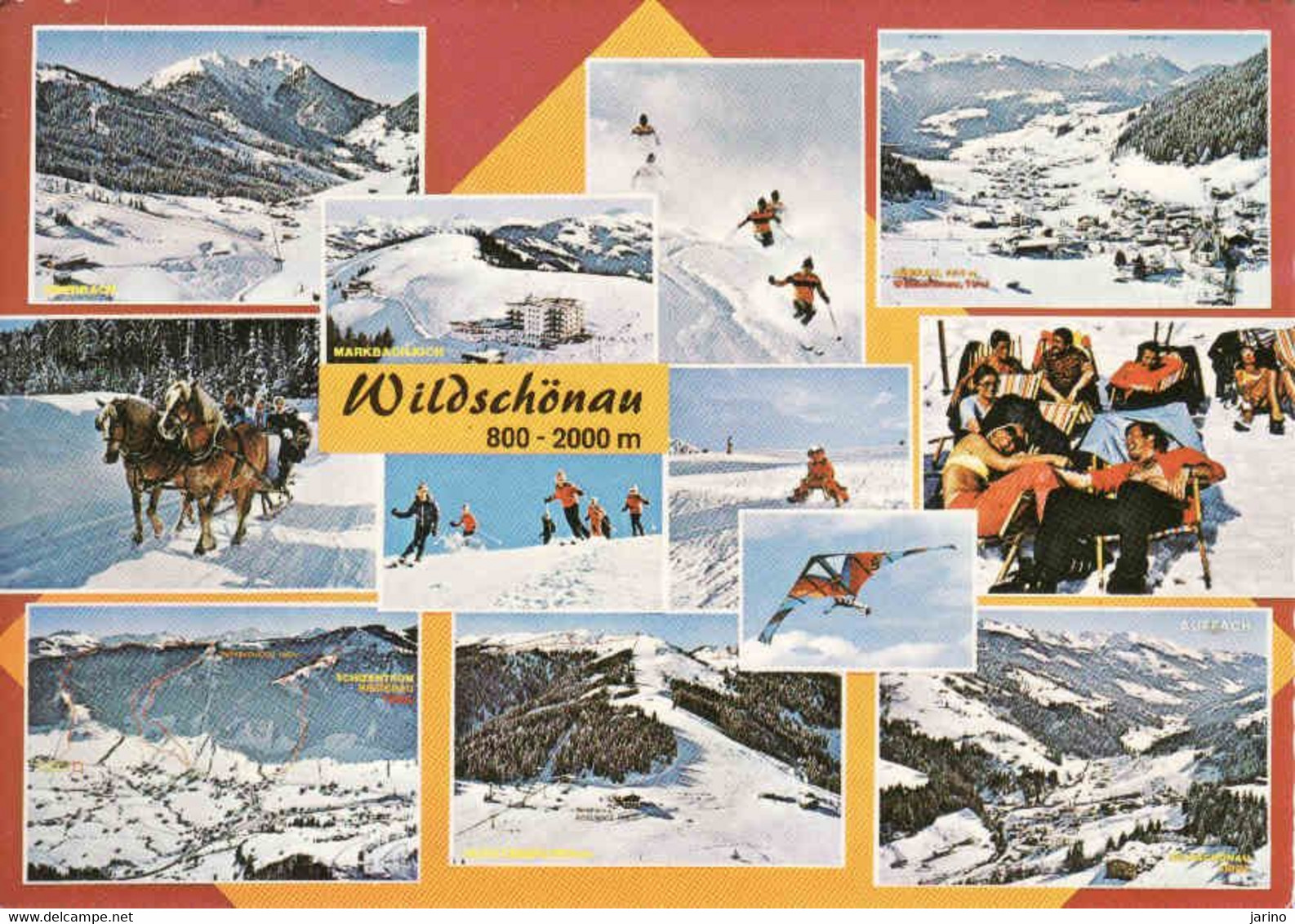 Österreich, Tirol, Wildschönau Bezirk Kufstein, Gebraucht 1979 - Wildschönau