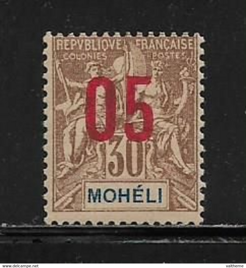 MOHELI ( FRMOH  - 12 )  1912  N° YVERT ET TELLIER   N° 19 - Usati