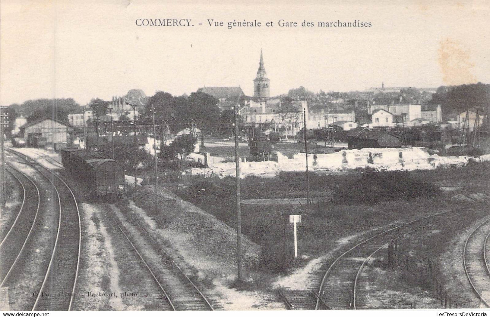 FRANCE - 55 - COMMERCY - Vue Générale Et Gare Des Marchandises - Carte Postale Ancienne - Verdun