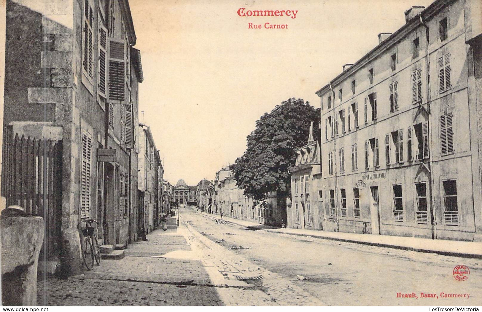 FRANCE - 55 - COMMERCY - Rue Carnot - Carte Postale Ancienne - Verdun