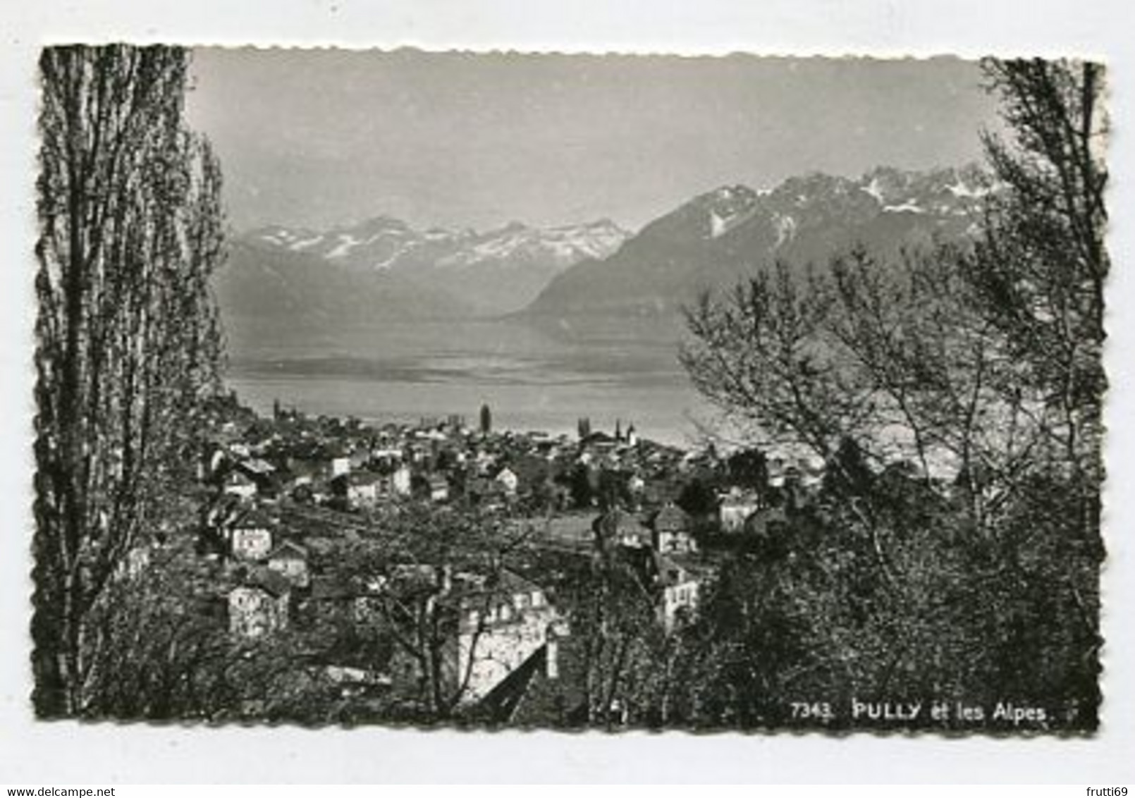 AK 121245 SWITZERLAND - Pully Et Les Alpes - Pully