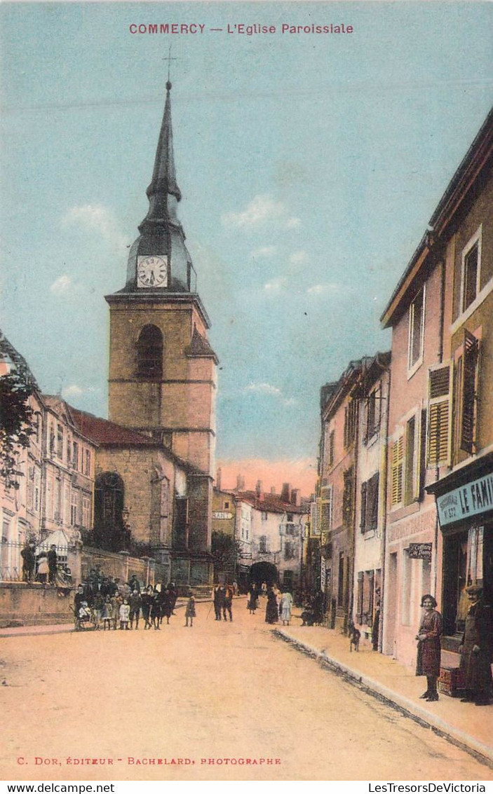 FRANCE - 55 - COMMERCY - L'église Paroissiale - Editeur C Dor - Carte Postale Ancienne - Verdun