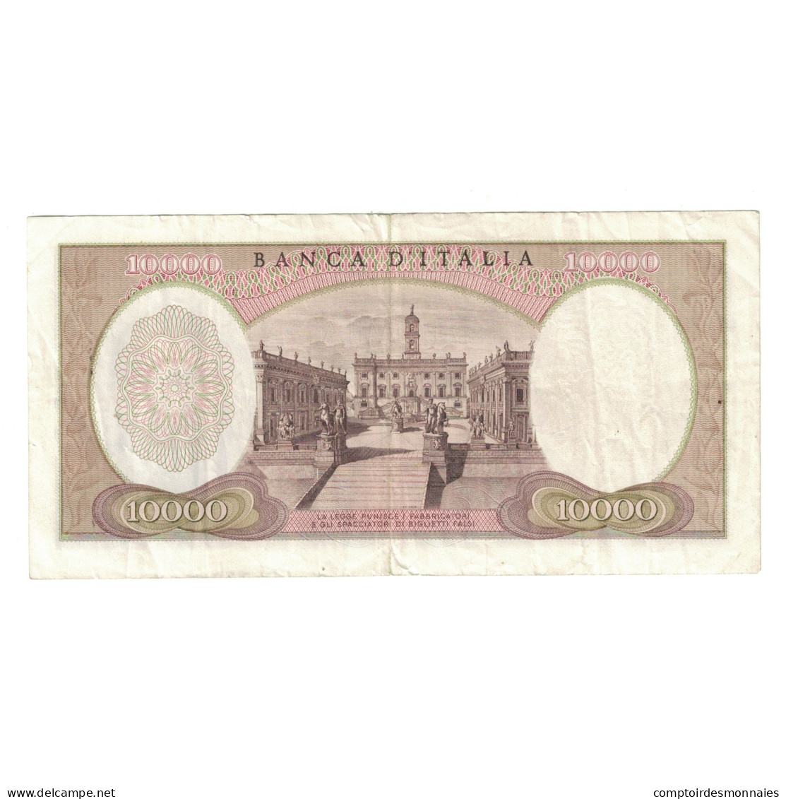 Billet, Italie, 10,000 Lire, 1962, 1962-04-12, KM:97a, TTB - 10000 Liras