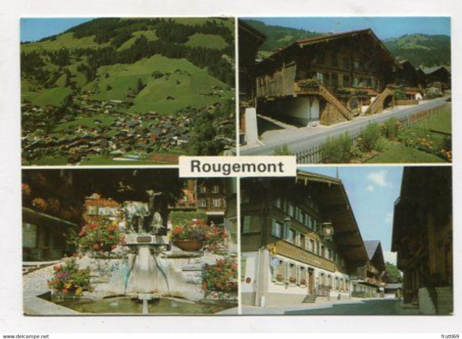 AK 121269 SWITZERLAND - Rougemont - Rougemont