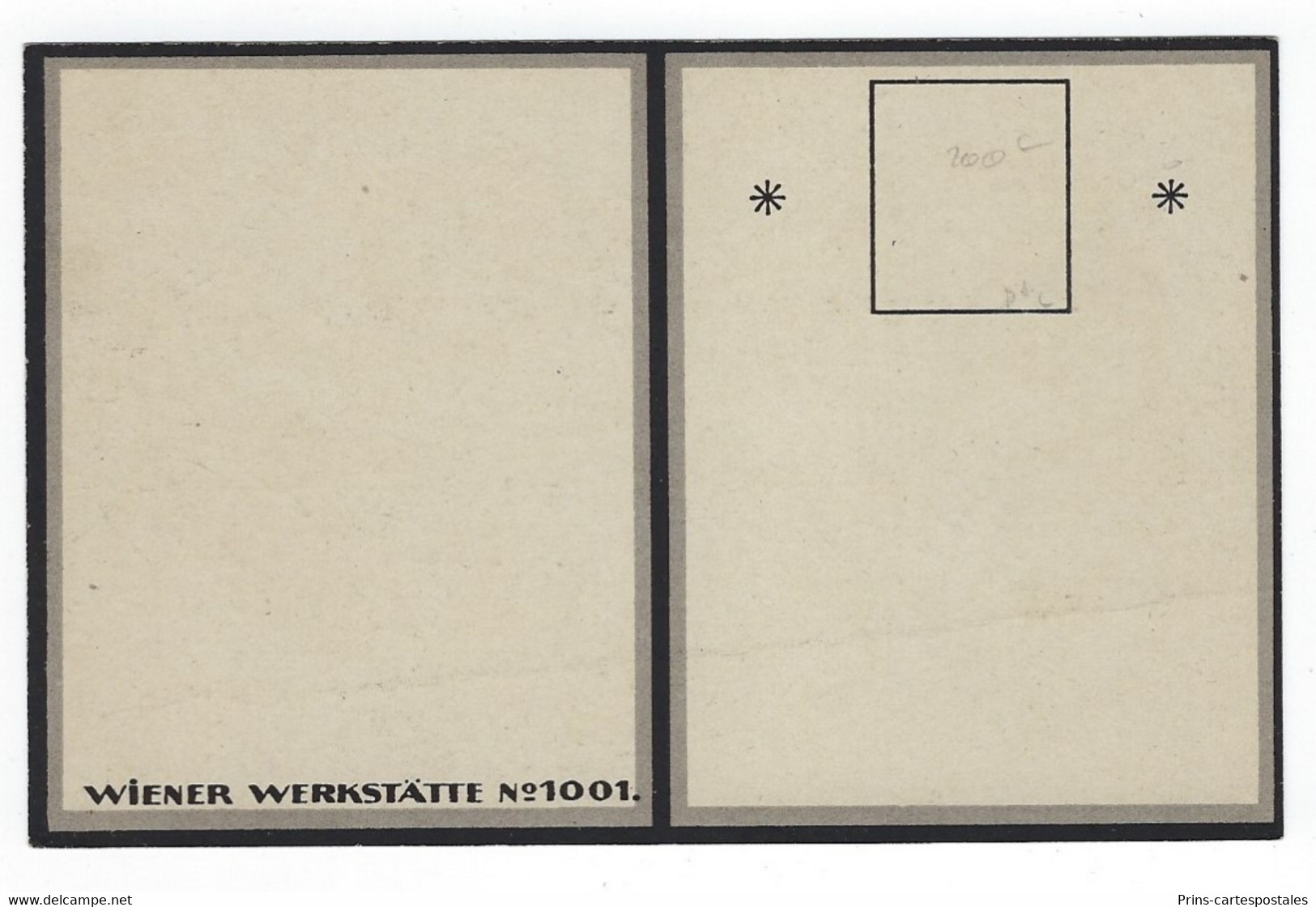 CPA Wiener Werkstätte Artiste Frederike Löw N° 1001 - Wiener Werkstätten