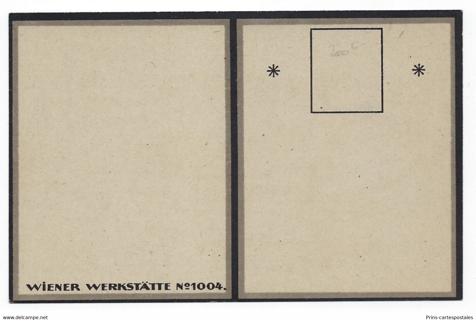 CPA Wiener Werkstätte Artiste Frederike Löw N° 1004 - Wiener Werkstaetten