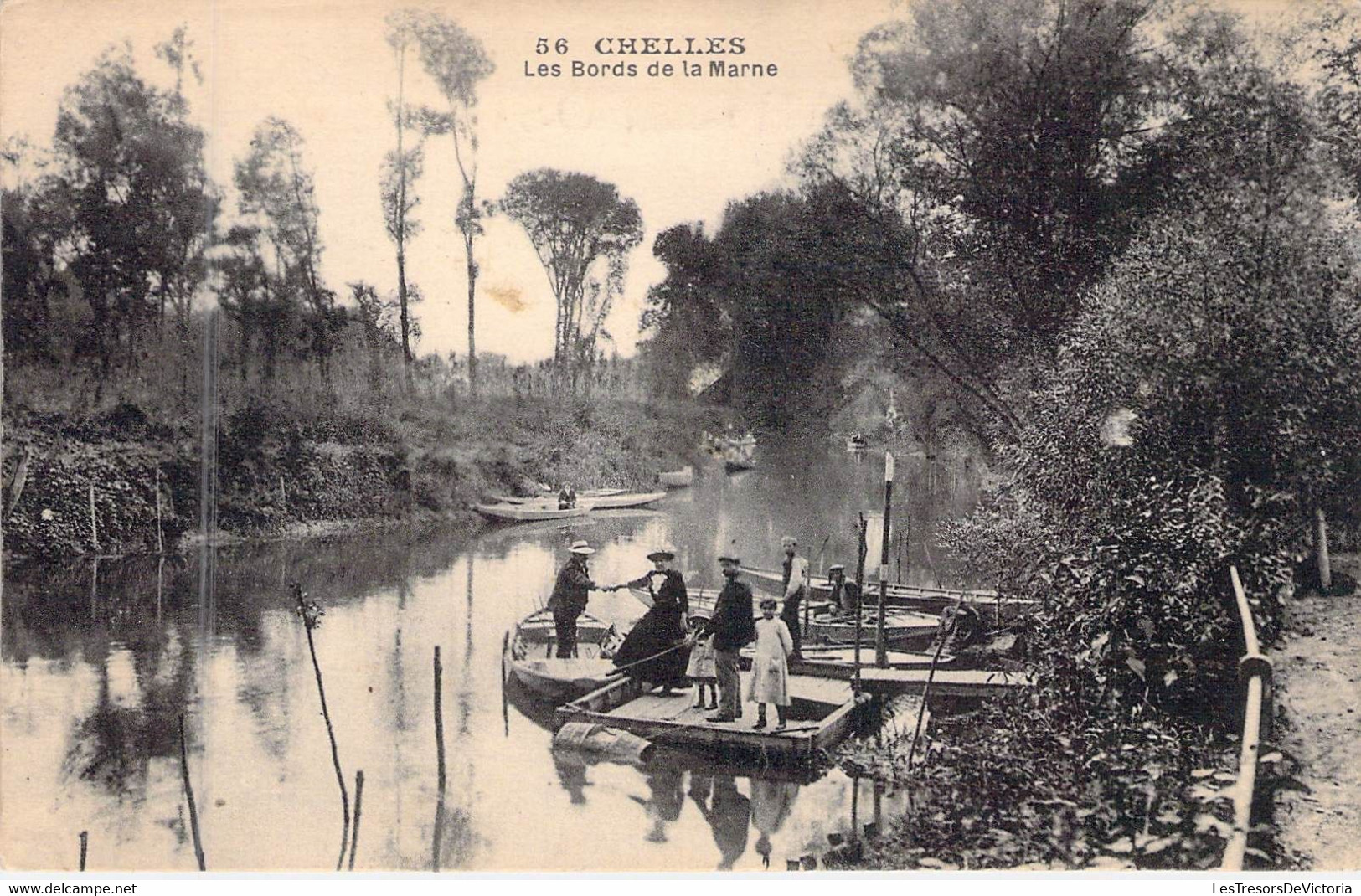 FRANCE - 77 - CHELLES - Les Bords De La Marne - Carte Postale Ancienne - Chelles