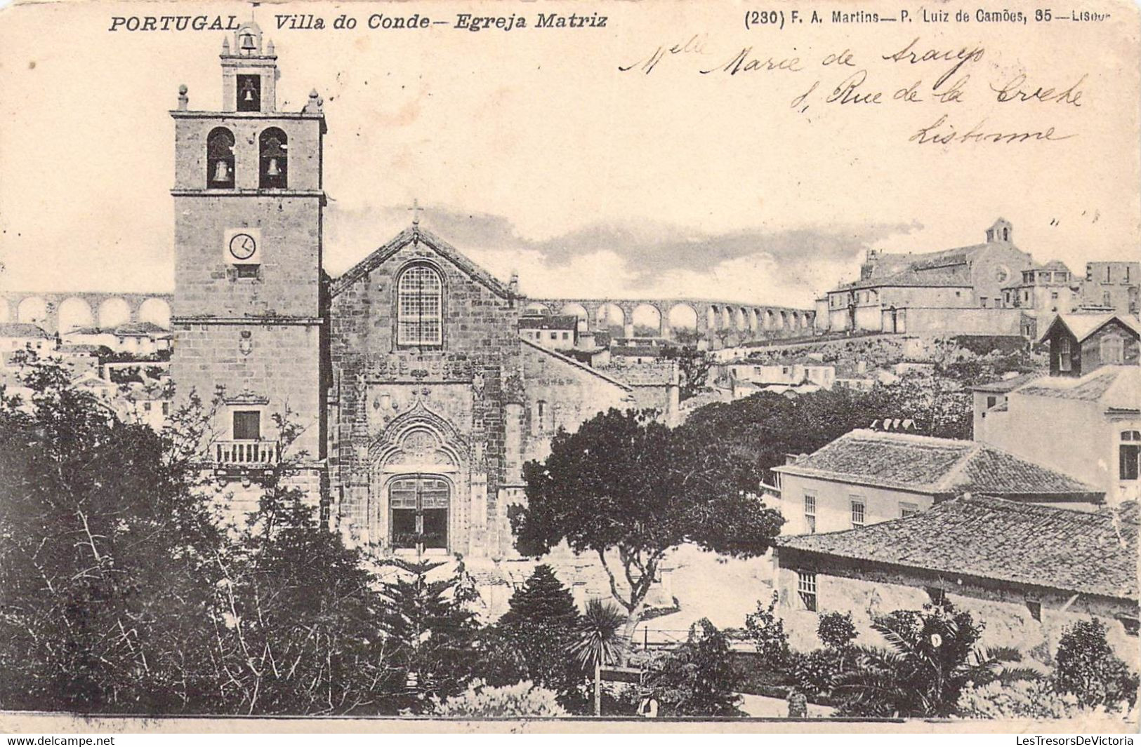 PORTUGAL - Villa Do Conde - Engraja Matriz - Carte Postale Ancienne - Andere & Zonder Classificatie