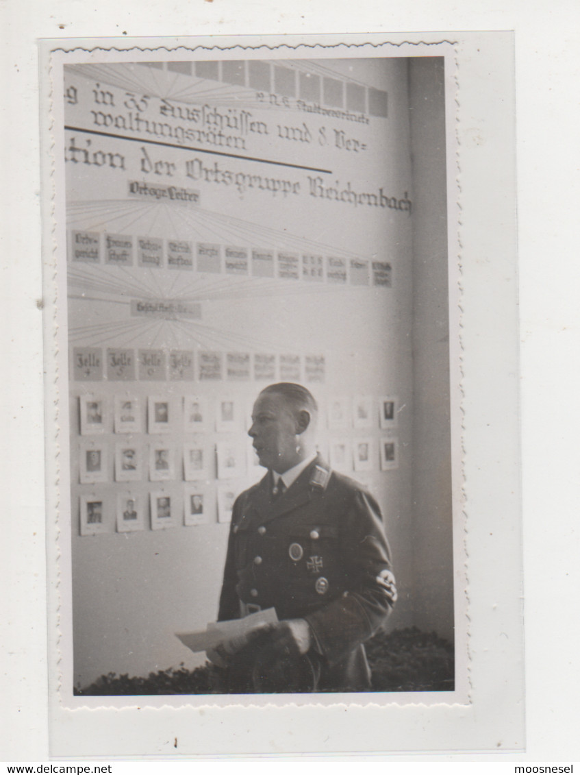 Antike  HISTORISCHE  Postkarte - REICHENBACHER ORTSGRUPPENLEITER - Reichenbach I. Vogtl.