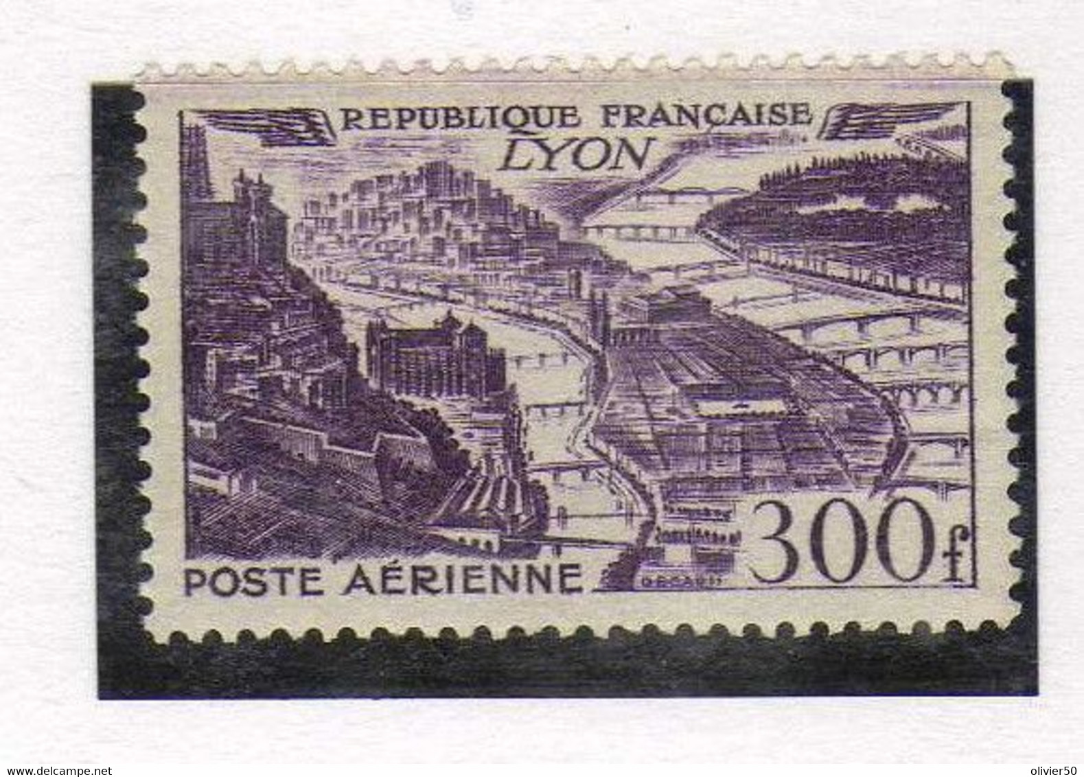 France - (1949)   -  300 F.  Lyon -  Neuf* - MVLH - 1927-1959 Neufs