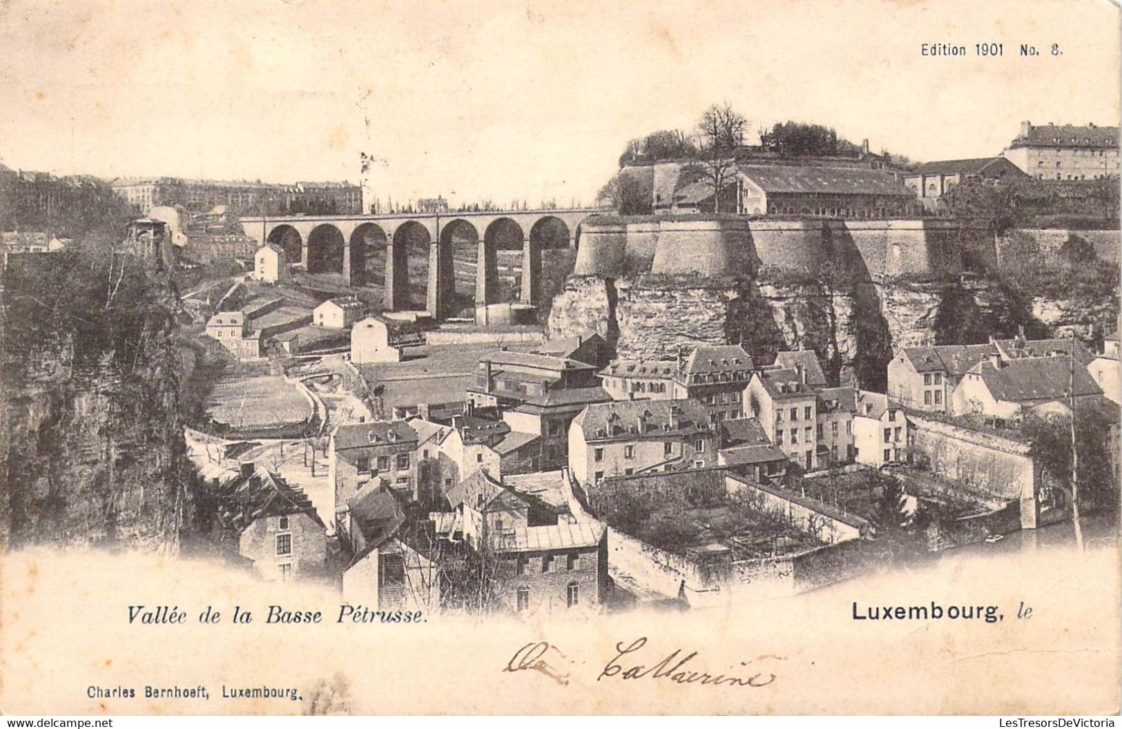 LUXEMBOURG - Vallée De La Basse Pétrusse - Carte Postale Ancienne - Sonstige & Ohne Zuordnung