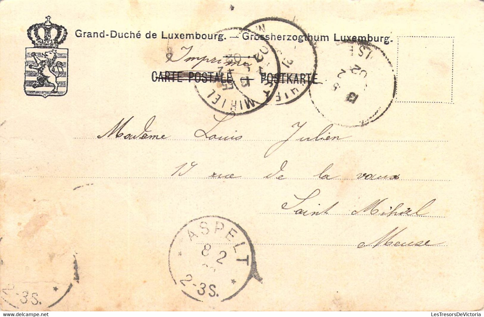LUXEMBOURG - Vallée De La Basse Pétrusse - Carte Postale Ancienne - Sonstige & Ohne Zuordnung