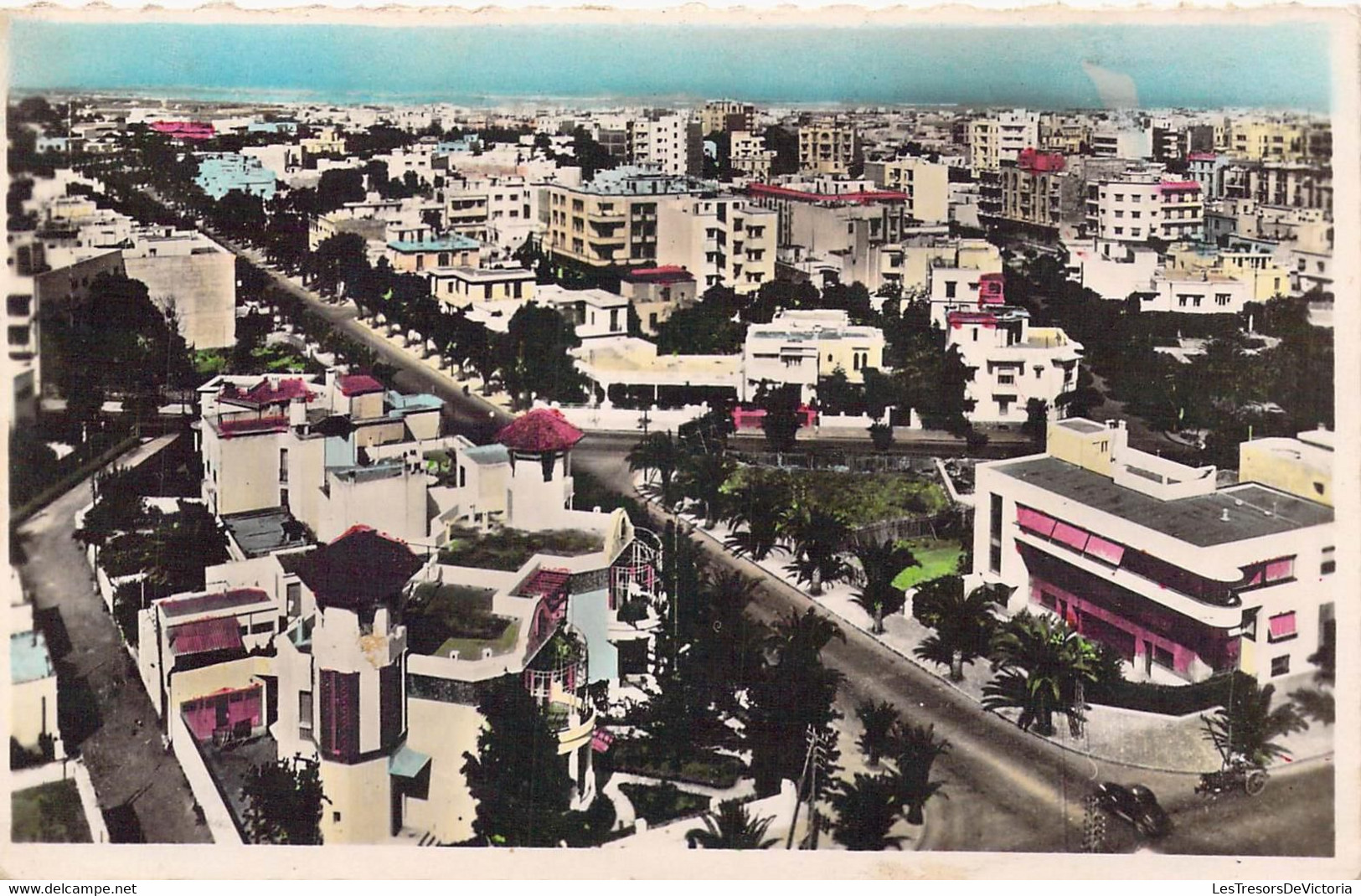 MAROC - Casablanca - Vue Partielle - Carte Postale Ancienne - Casablanca