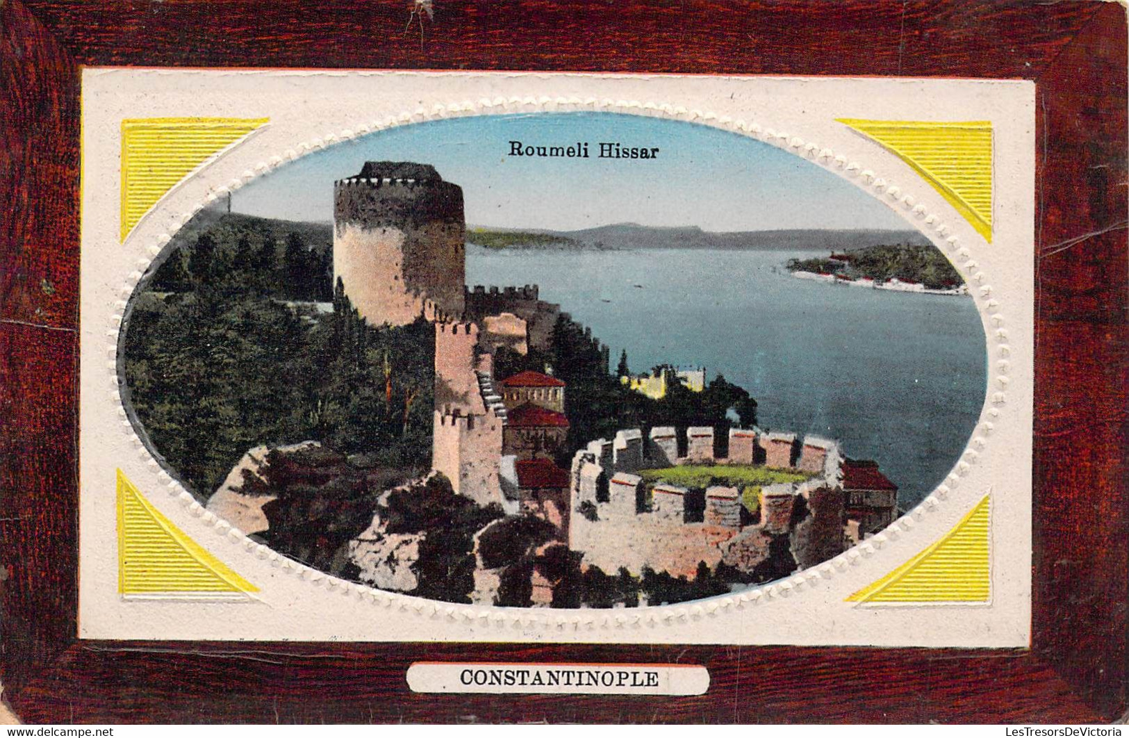 TUNISIE - Constantinople - Roumeli Hissar - Mer - Carte Postale Ancienne - Tunisia