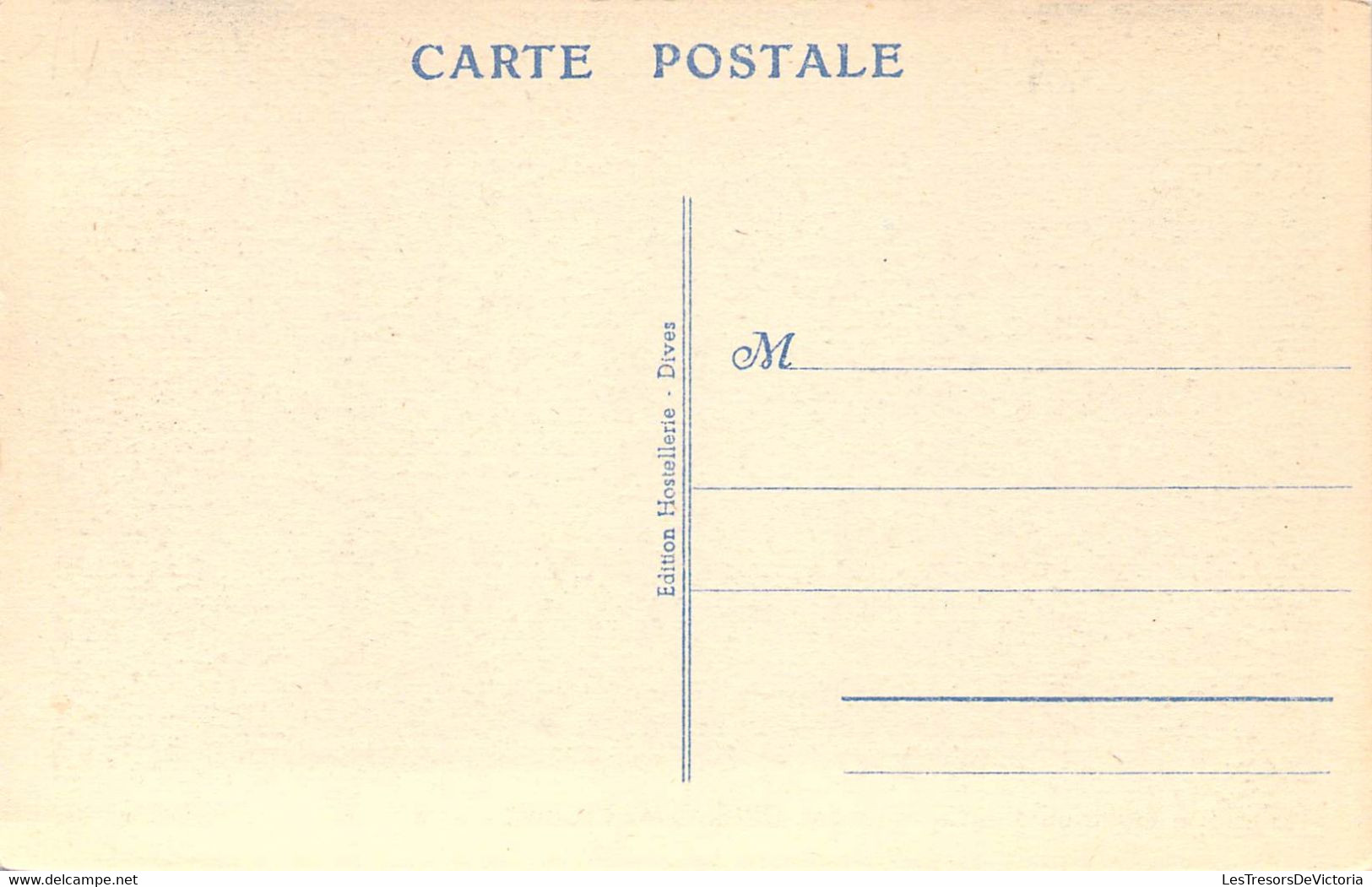 FRANCE - 14 - DIVES SUR MER - Hostellerie Guillaume Le Conquérant - Cour Louis XIV - Carte Postale Ancienne - Dives