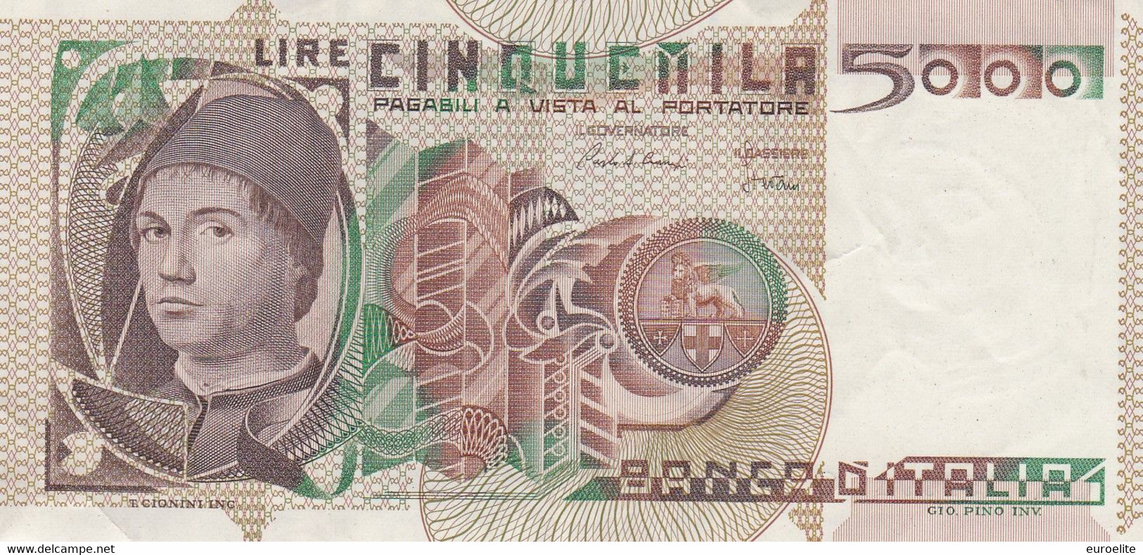 5000 LIRE ANTONELLO DA MESSINA - 2.000 Lire