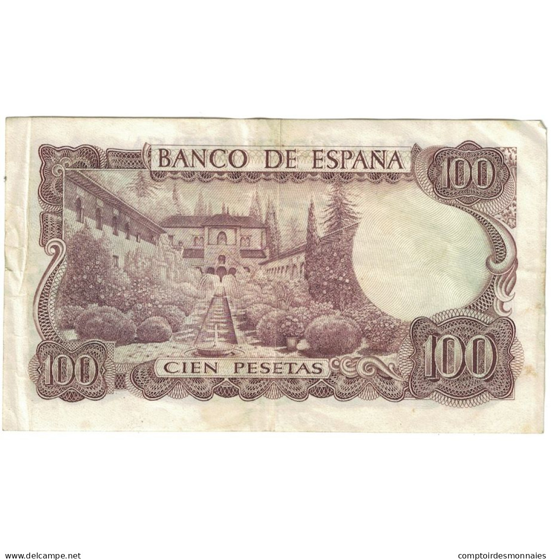 Billet, Espagne, 100 Pesetas, 1970, 1970-11-17, KM:152a, TTB - 100 Pesetas