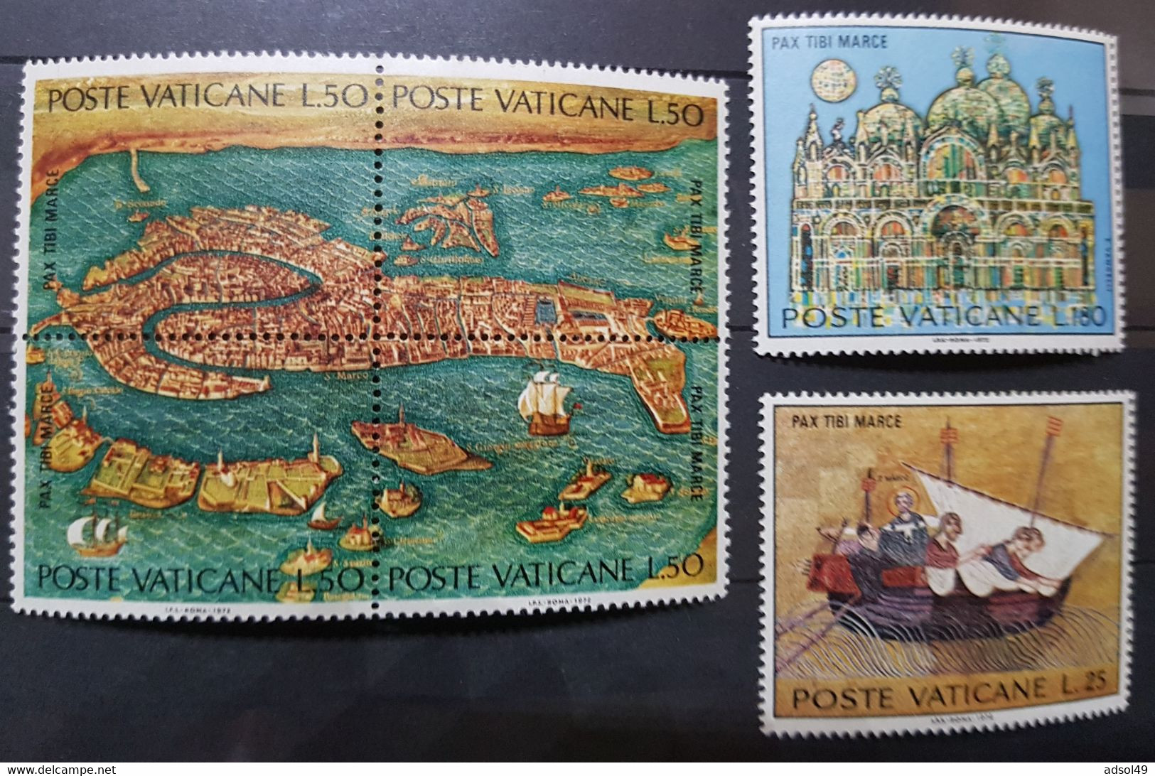 Poste Vaticane 1972 Venezia - Sonstige & Ohne Zuordnung