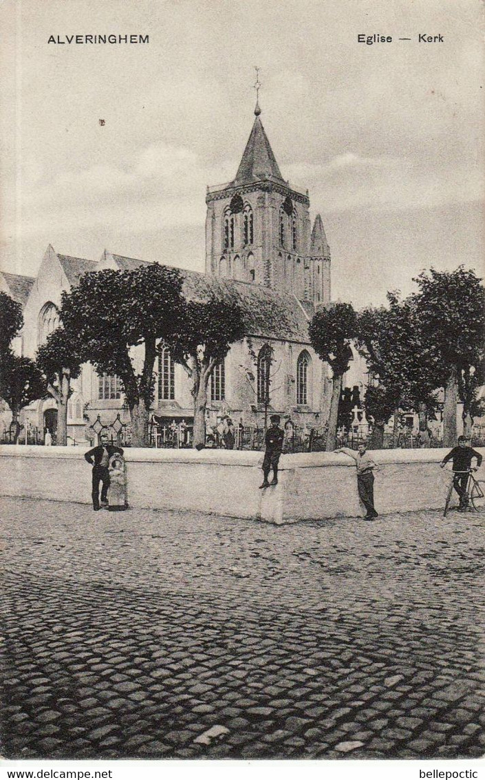 PK : Alveringhemp Eglise - Kerk Ed. Busschaert Ca 1905 - Alveringem