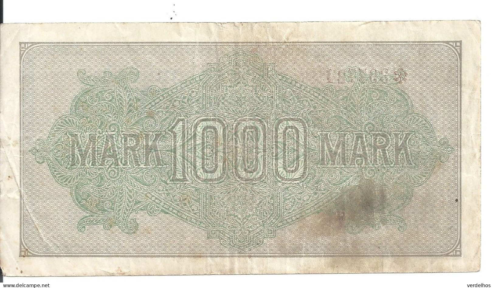 ALLEMAGNE 1000 MARK 1922 VF P 76 - 1.000 Mark