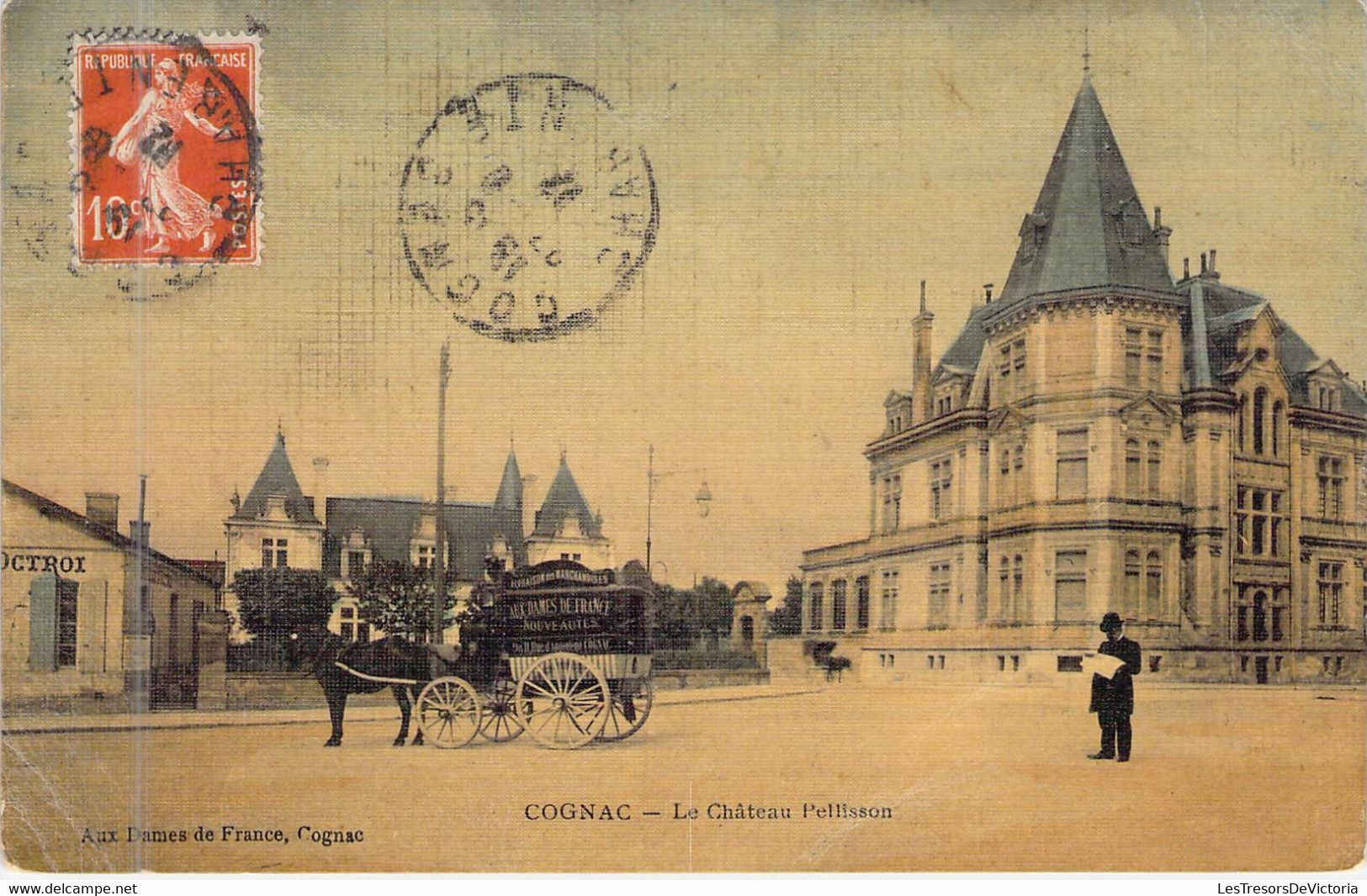 FRANCE - 16 - COGNAC - Le Chateau Pelisson - Carte Postale Ancienne - Cognac