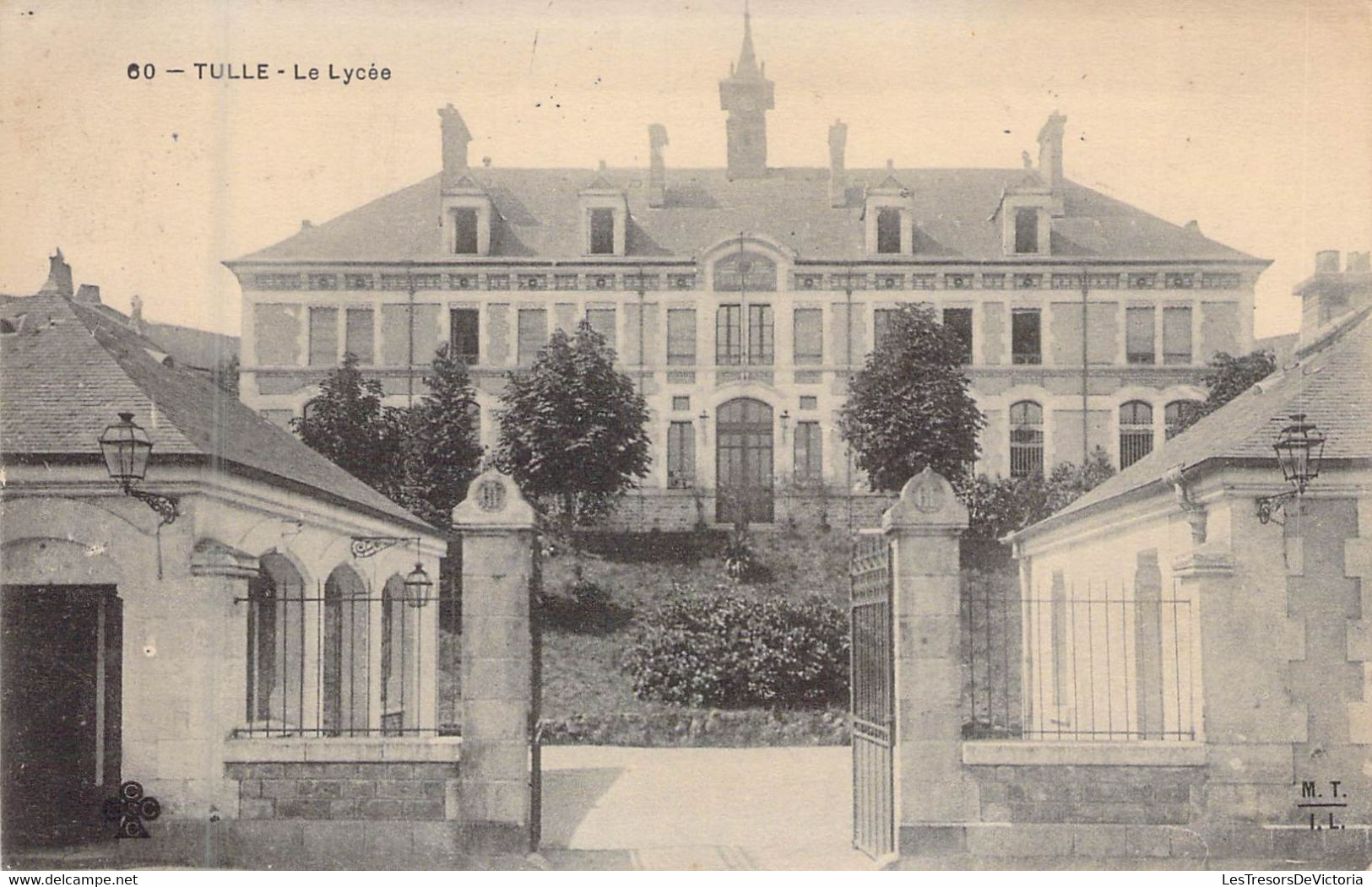 FRANCE - 19 - TULLE - Le Lycée - Carte Postale Ancienne - Tulle