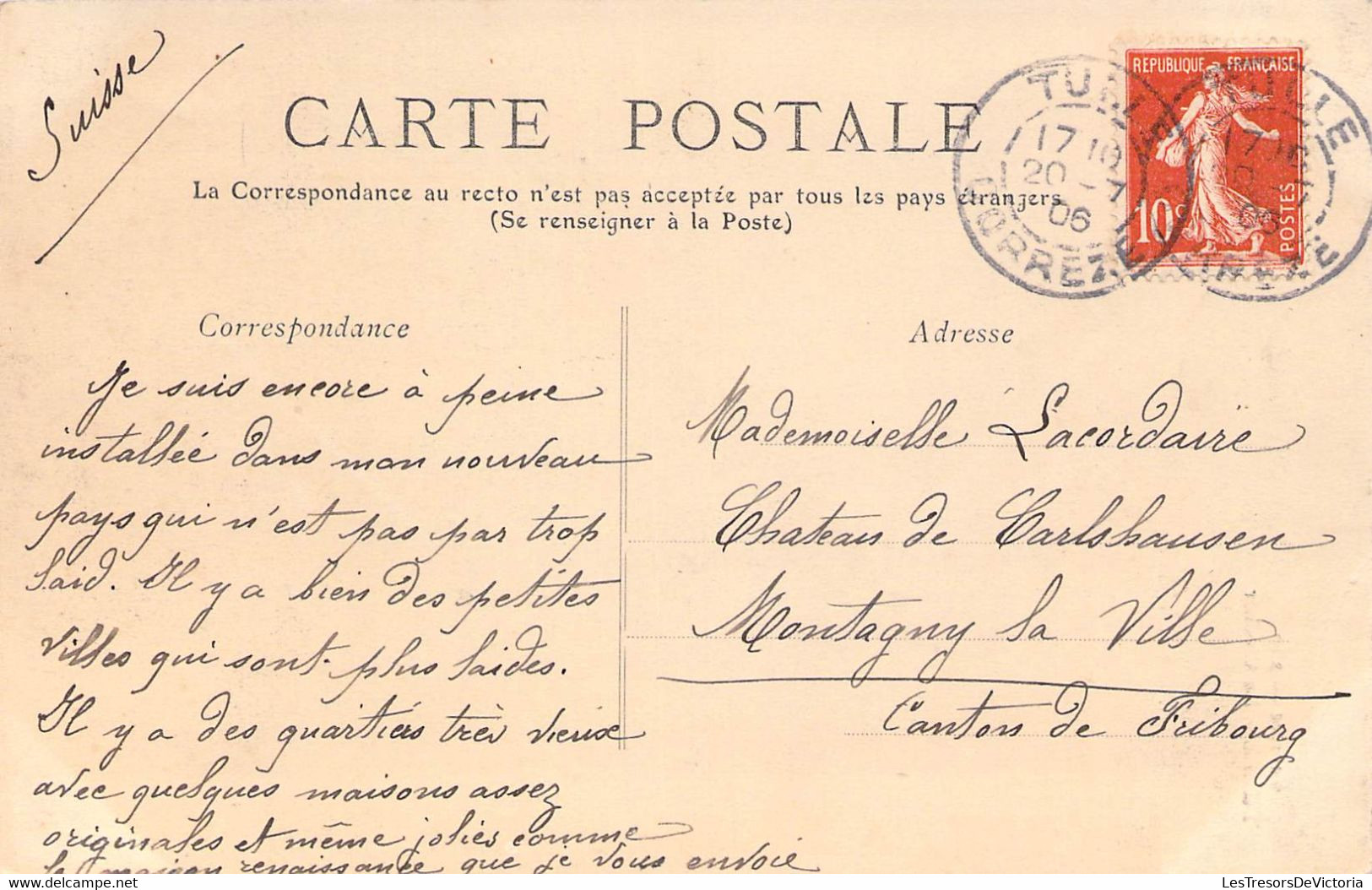 FRANCE - 19 - TULLE - Le Clocher - Carte Postale Ancienne - Tulle