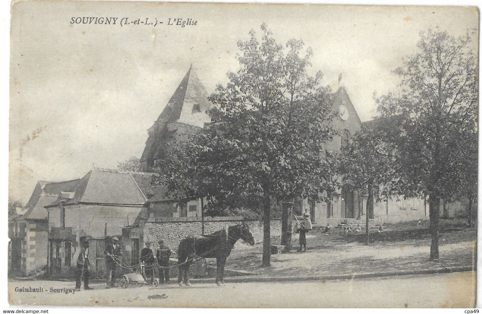 37     SOUVIGNY   L' EGLISE - Autres & Non Classés