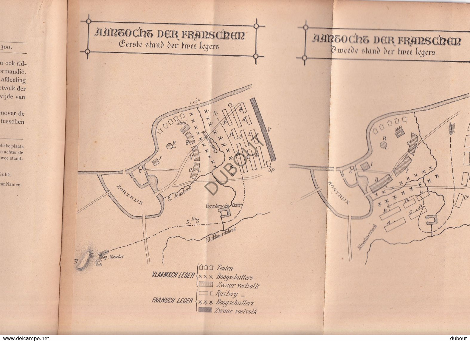 Vlaanderen 1302 - J. Fr. Pallemaerts - Met Uitslaande Plaat   (V2306) - Antique