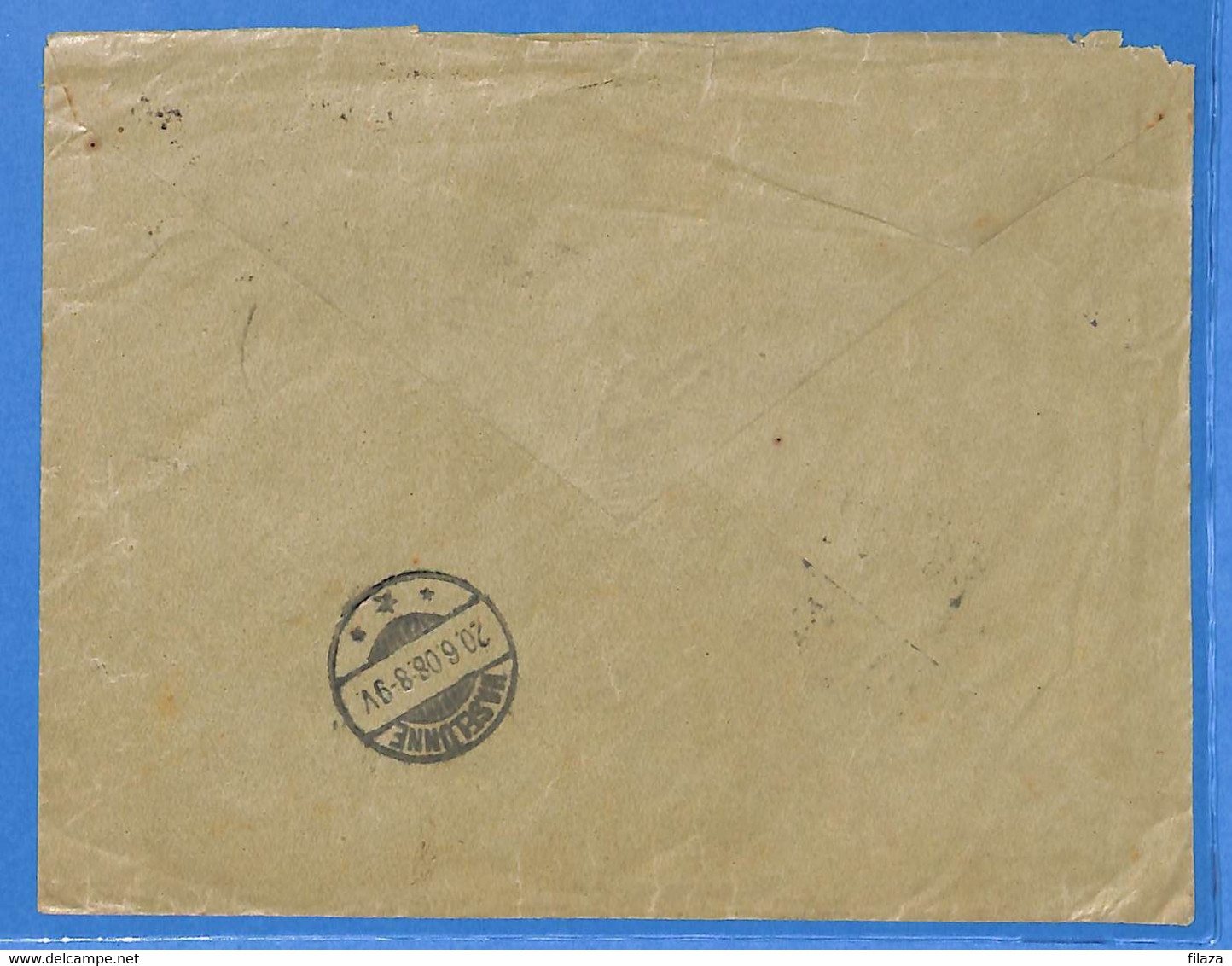 Allemagne Reich 1908 Lettre Einschreiben De Barmen (G15923) - Cartas & Documentos