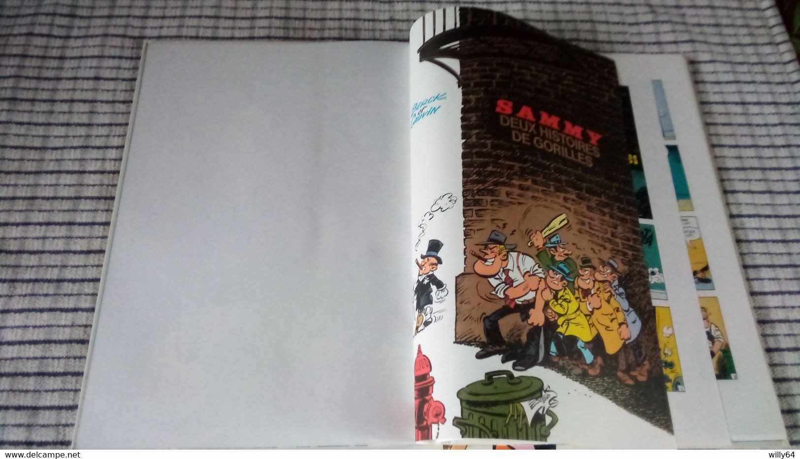 SAMMY N°11  " Deux Histoires De Gorilles "  EO 1991   DUPUIS TBE - Sammy