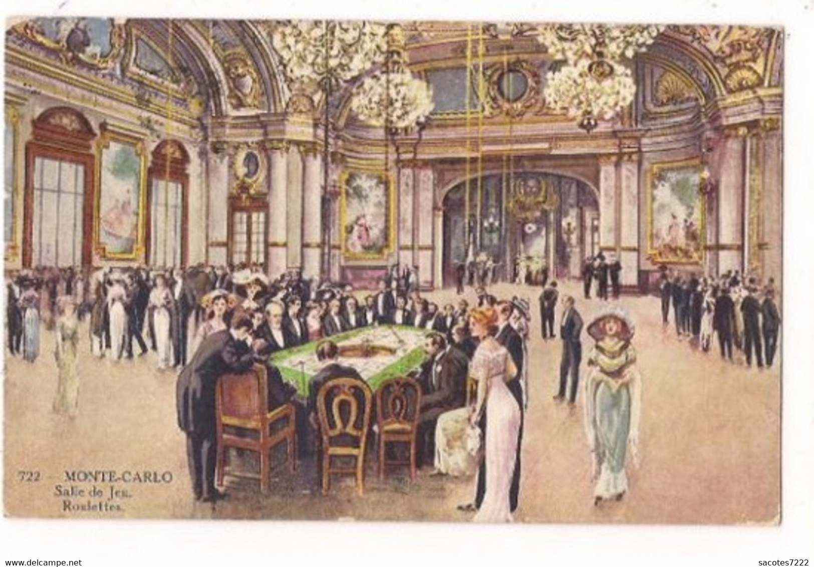 MONTE CARLO - SALLE DE JEU - ROULETTES - CASINO - - Monte-Carlo