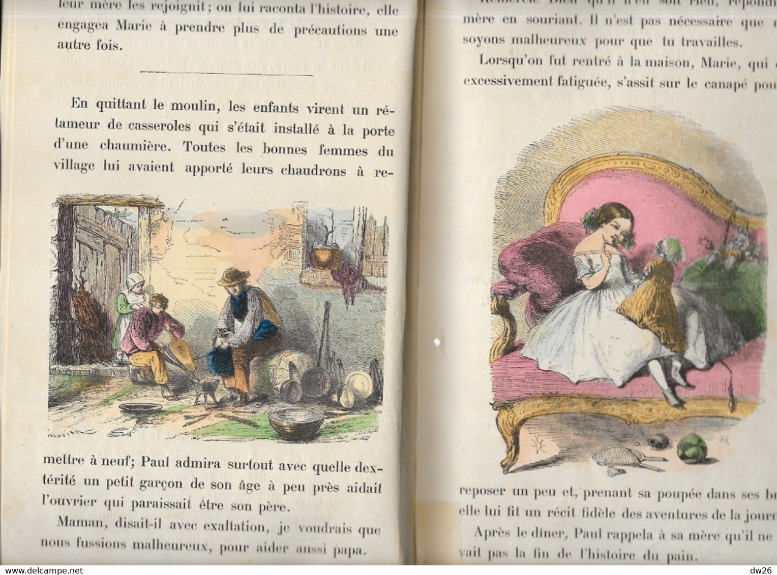 Livre Junior: Les Premières Leçons D'une Mère, Petites Lectures Instructives - Par Mme Doudet, Edition Th. Lefèvre - Sonstige & Ohne Zuordnung