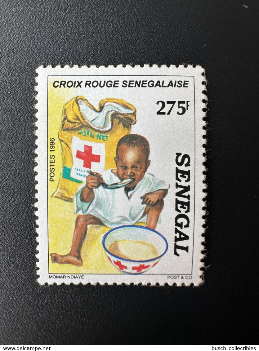 Sénégal 1996 Mi. 1446 Croix Rouge Sénégalaise Rotes Kreuz Red Cross Santé Health - Rotes Kreuz