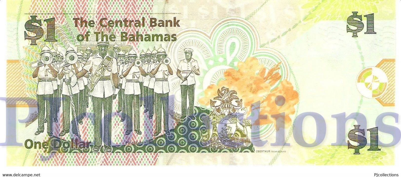 BAHAMAS 1 DOLLAR 2008 PICK 71 UNC - Bahamas