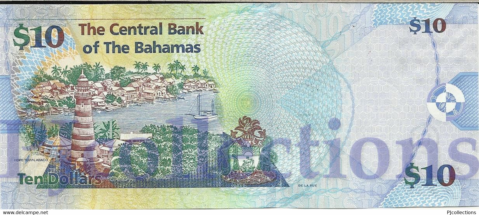 BAHAMAS 10 DOLLARS 2009 PICK 73A UNC - Bahamas