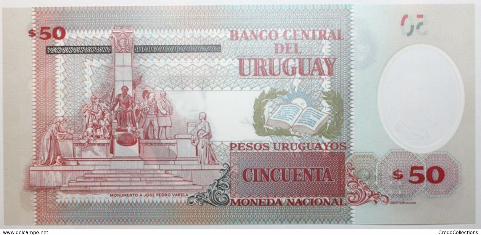 Uruguay - 50 Pesos Uruguayos - 2020 - PICK 102a - NEUF - Uruguay