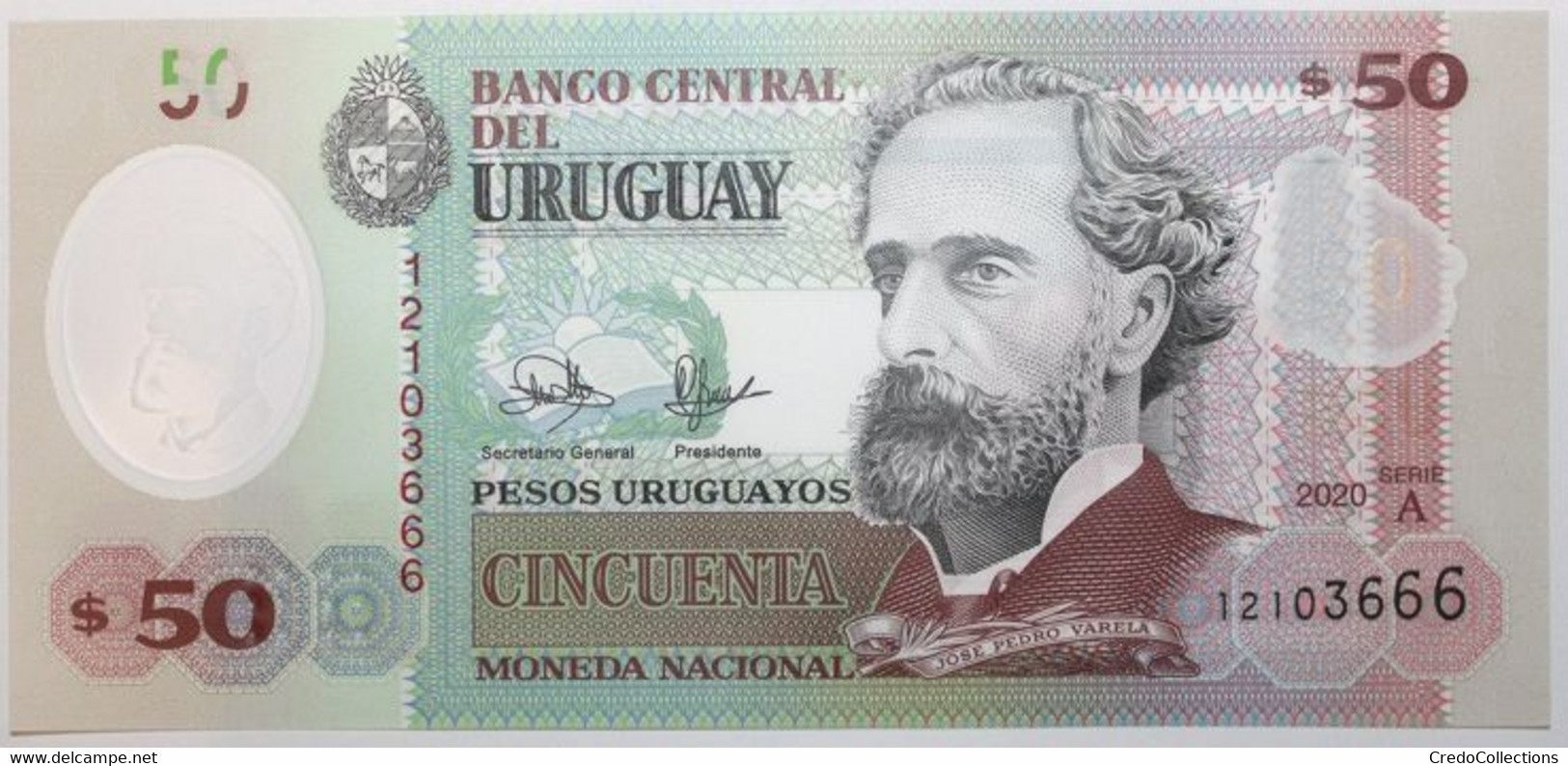 Uruguay - 50 Pesos Uruguayos - 2020 - PICK 102a - NEUF - Uruguay